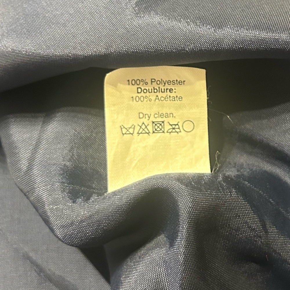 J.Crew Navy Blue and White Striped Sleeveless Dress, Size 4 - Picture 8 of 8